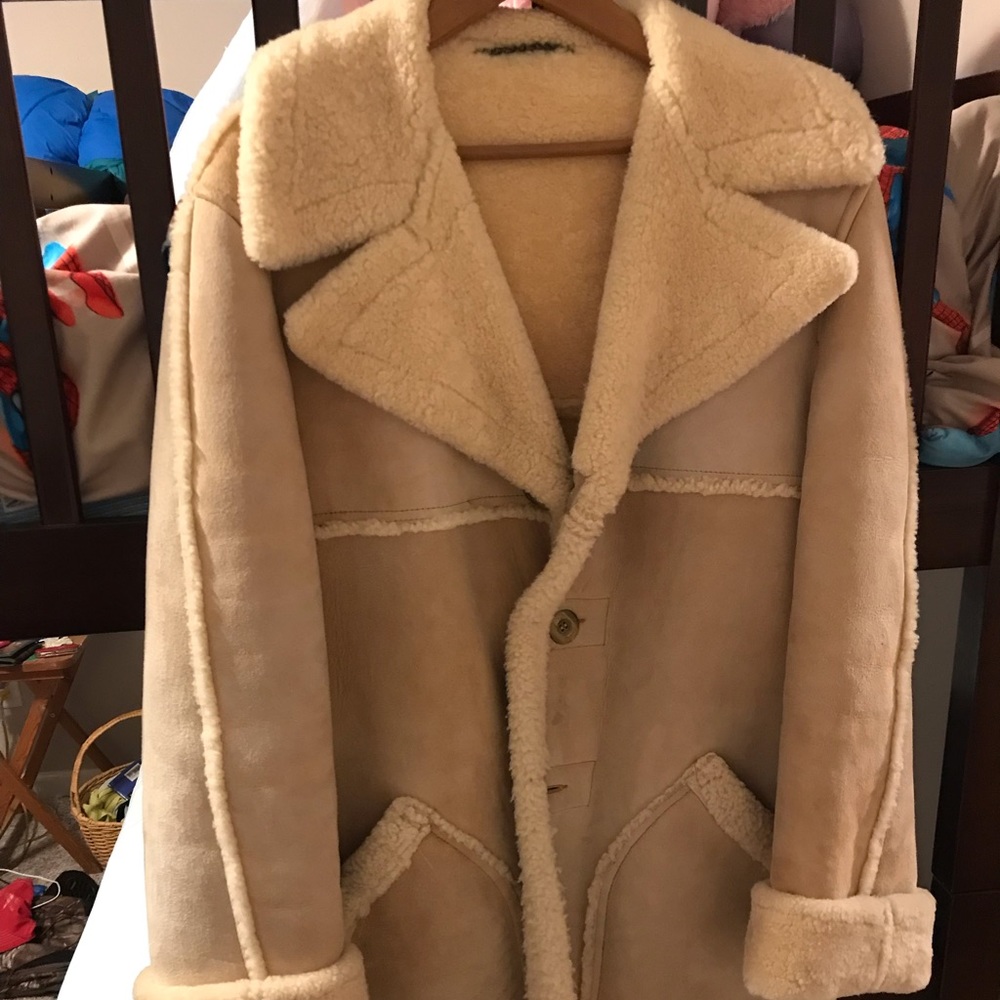 Shearling coat